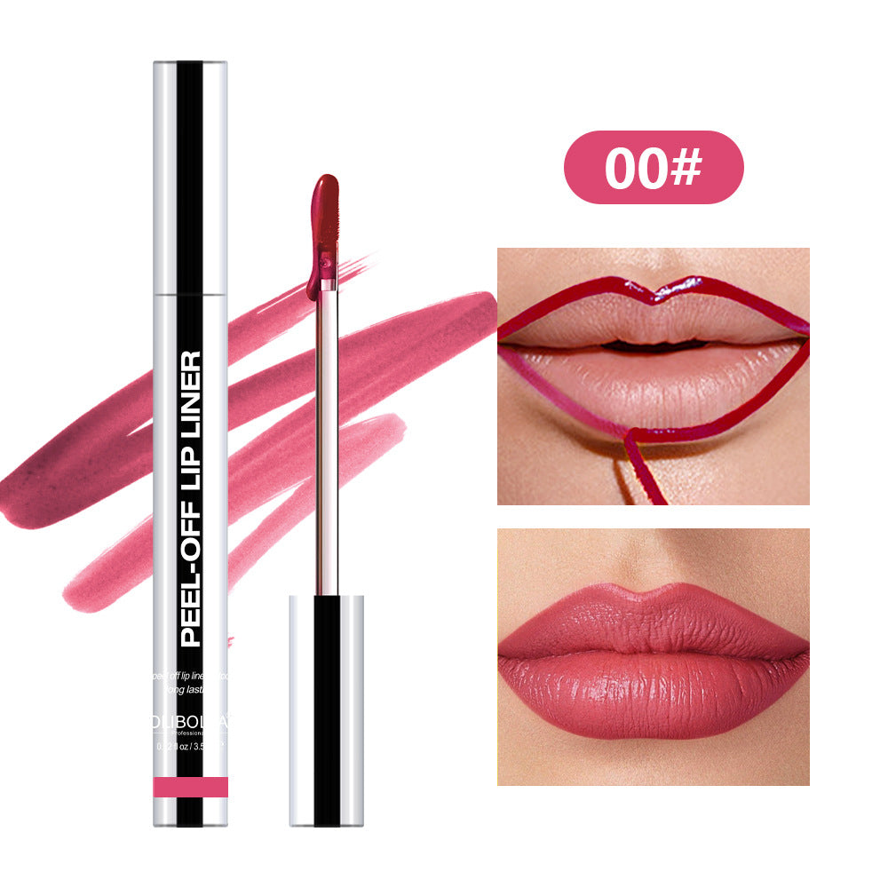 Peel Off Lip Stain.- Long Lasting Matte Lip Tattoo for All Skin Types