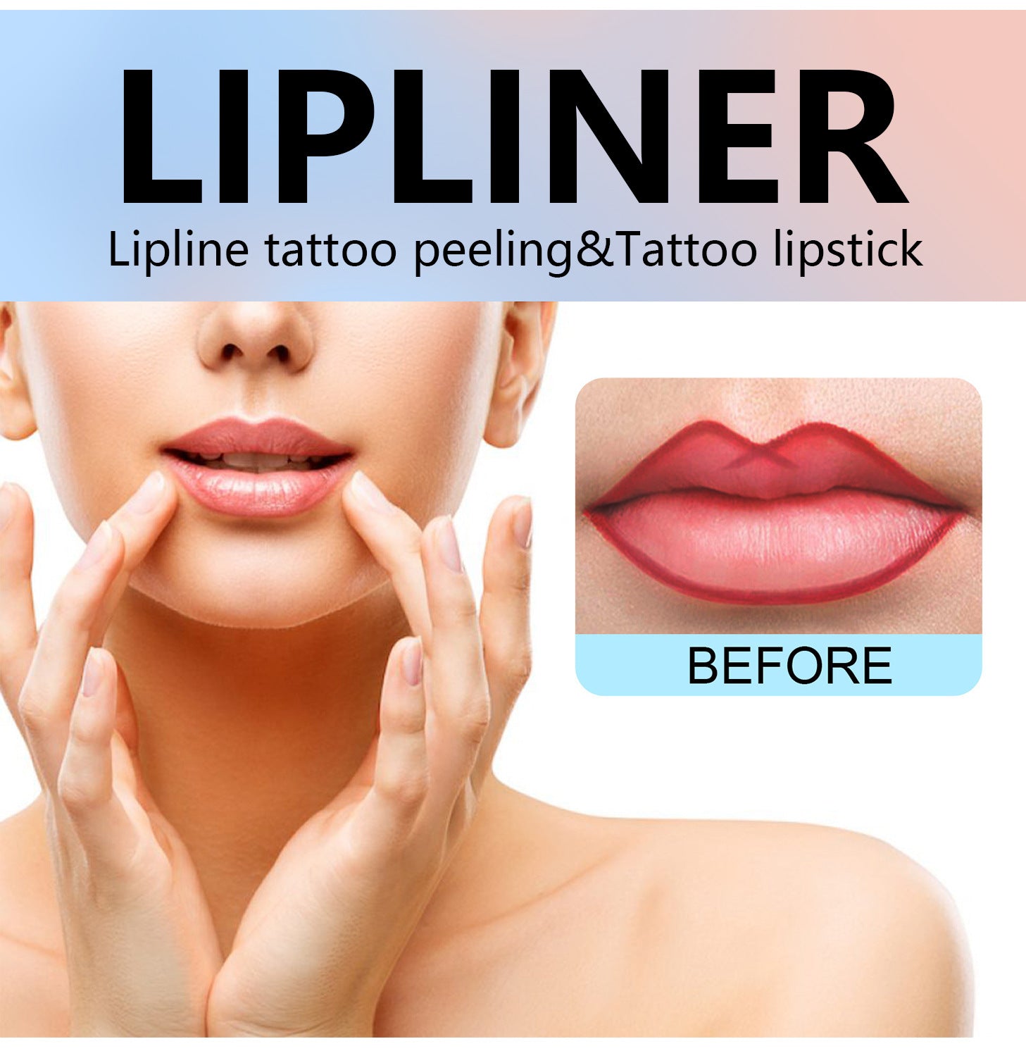 Peel Off Lip Stain.- Long Lasting Matte Lip Tattoo for All Skin Types