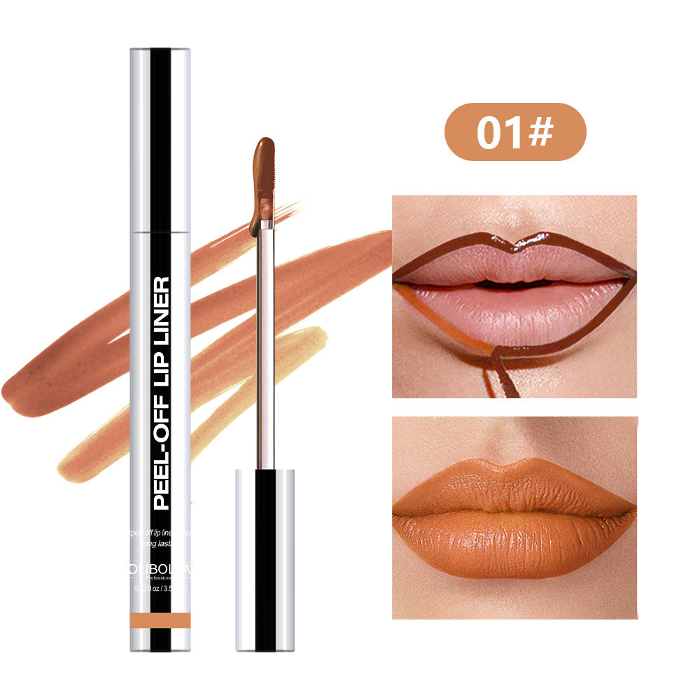 Peel Off Lip Stain.- Long Lasting Matte Lip Tattoo for All Skin Types