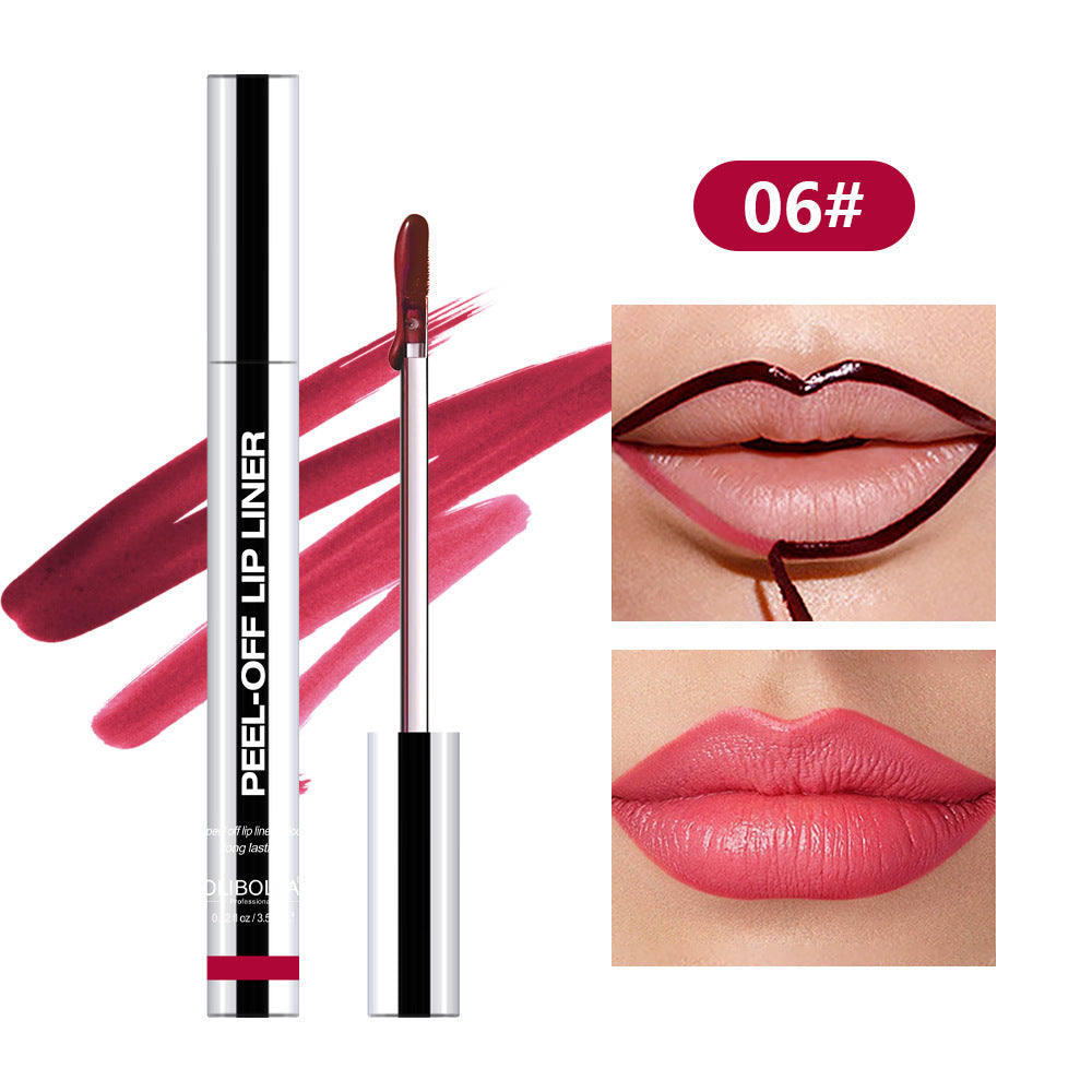 Peel Off Lip Stain.- Long Lasting Matte Lip Tattoo for All Skin Types