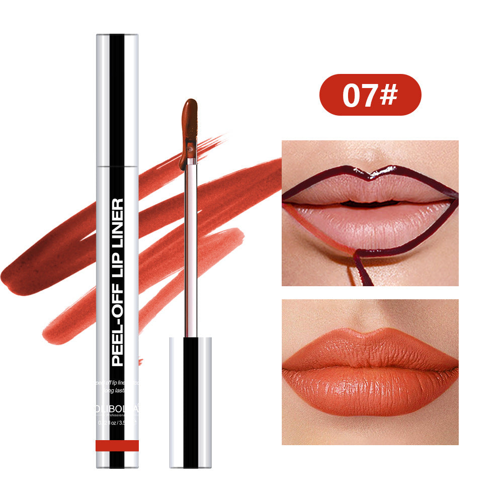 Peel Off Lip Stain.- Long Lasting Matte Lip Tattoo for All Skin Types