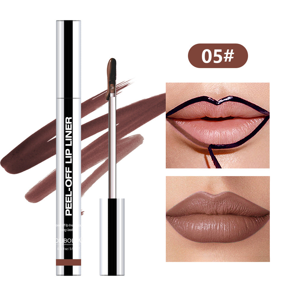 Peel Off Lip Stain.- Long Lasting Matte Lip Tattoo for All Skin Types