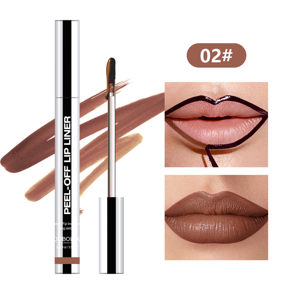Peel Off Lip Stain.- Long Lasting Matte Lip Tattoo for All Skin Types