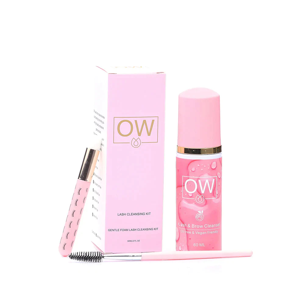 OW Lashes Lash Shampoo Cleaning Kits For Salon and Home Use OwnWholesale