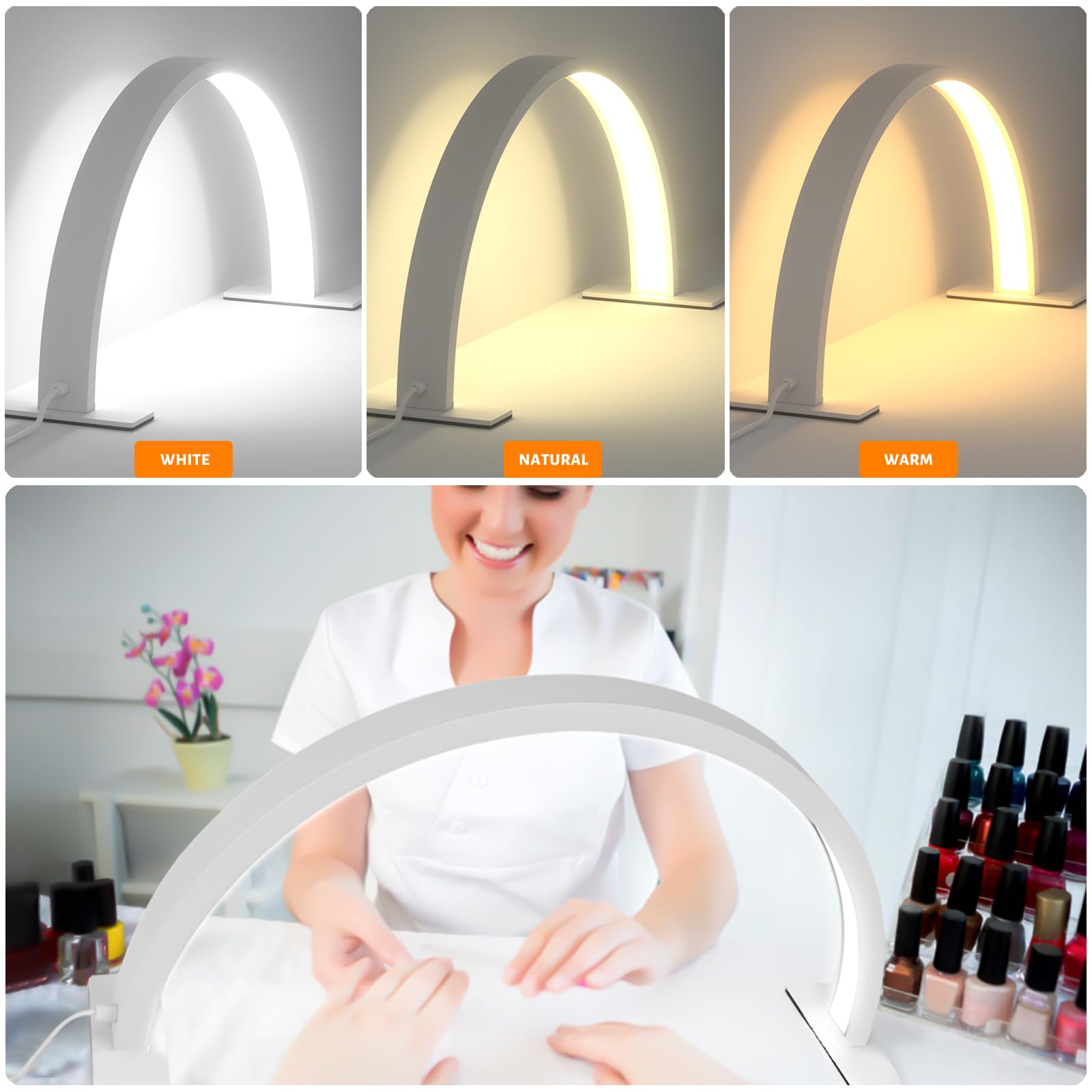 Half Moon Led Nail Light