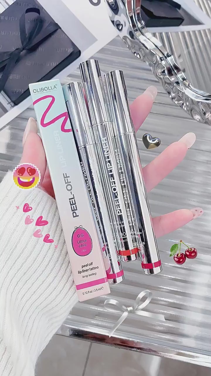 Peel Off Lip Stain.- Long Lasting Matte Lip Tattoo for All Skin Types