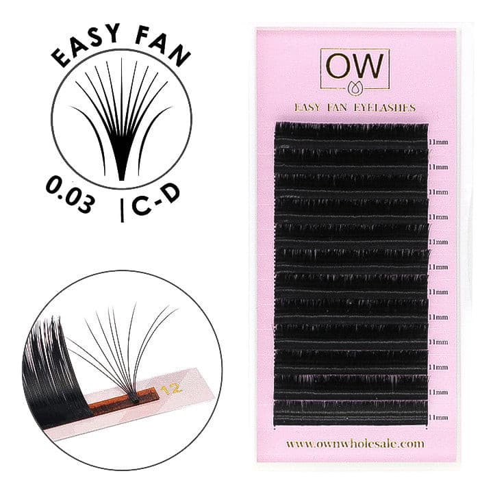 0.03 Auto Blooming Easy Fanning Eyelashes OwnWholesale