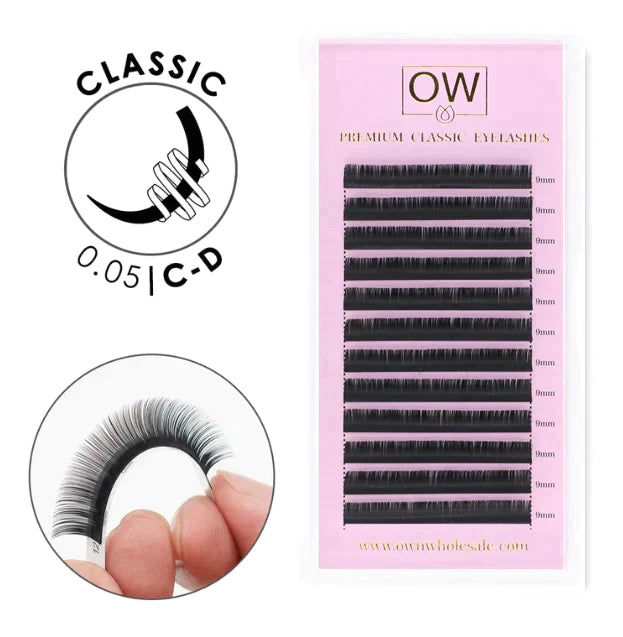 0.03 Premium Faux Mink Classic Lashes OwnWholesale