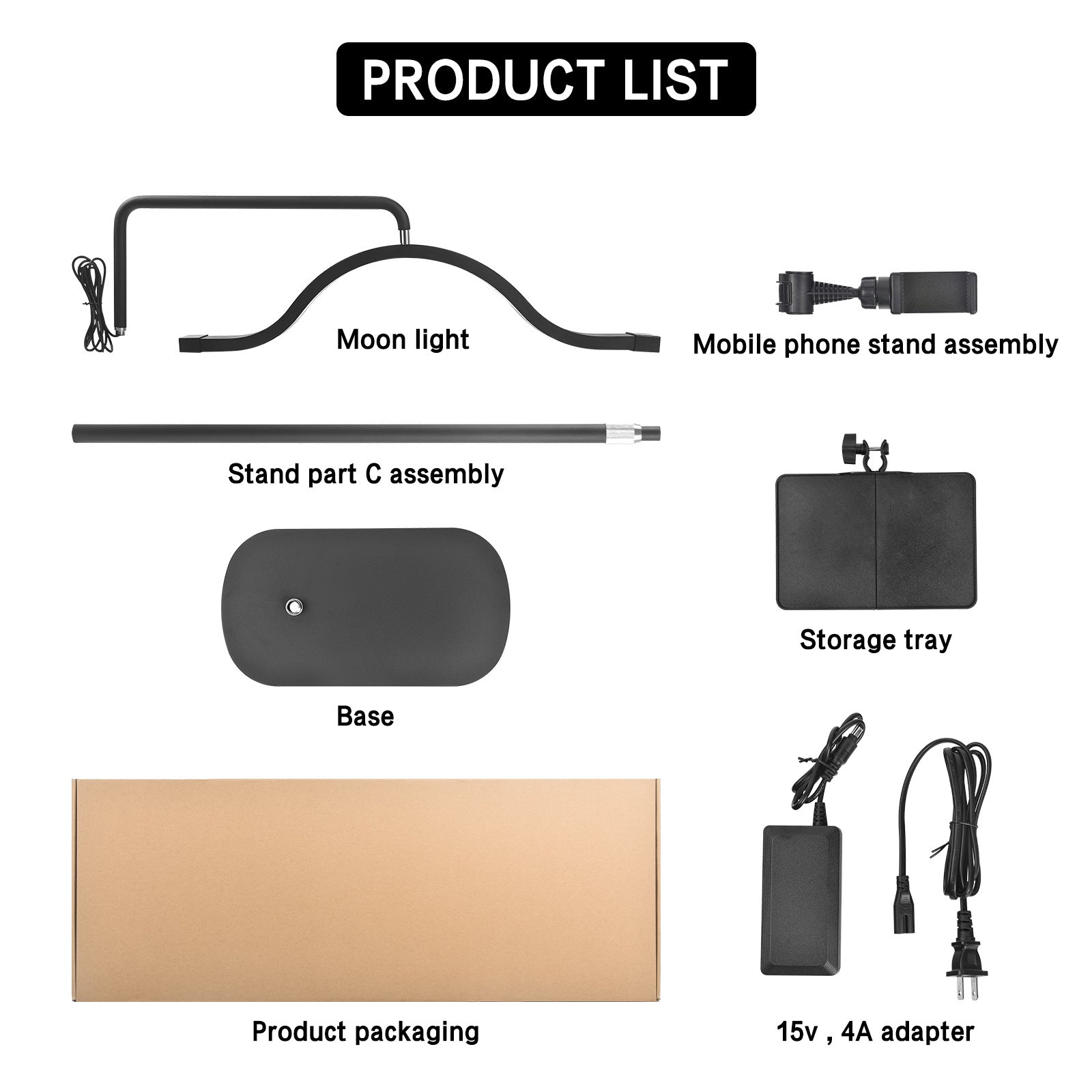 packing list for lash light