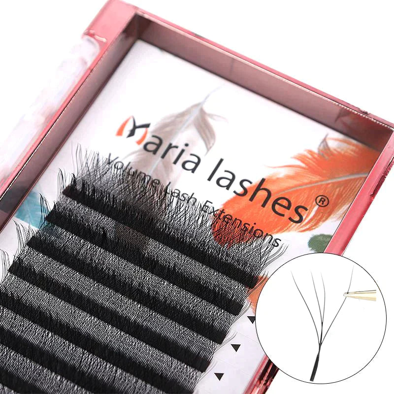 4d w shape volume lashes yy lash extensions OwnWholesale