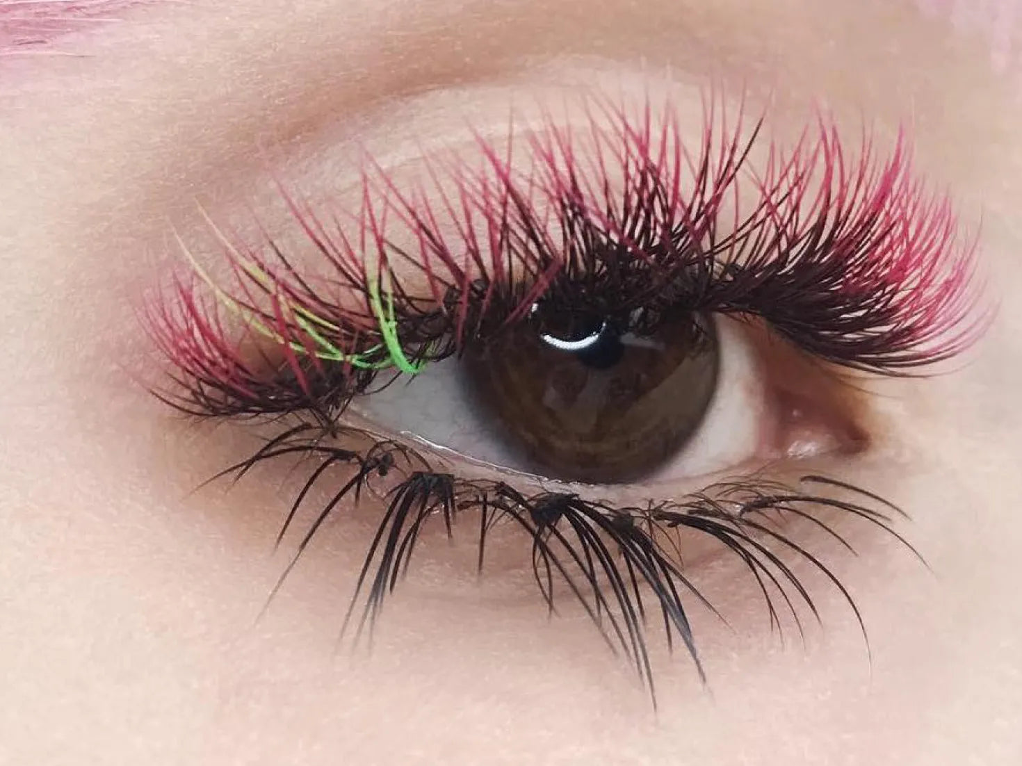 Colored 0.07 Premade 500 Fan Loose Volume Lashes OwnWholesale