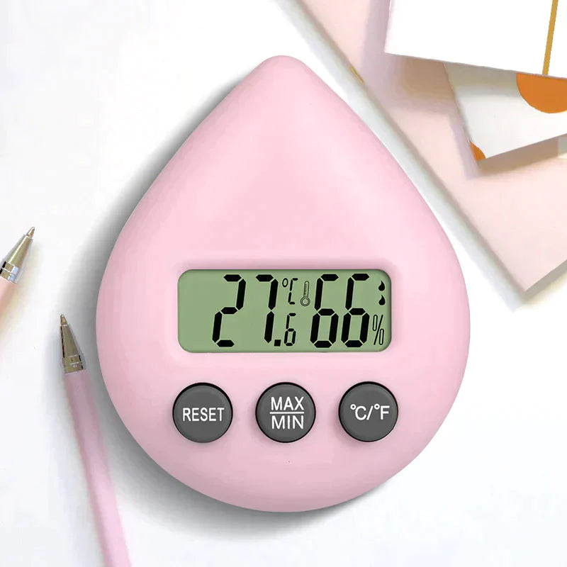Creative electronic thermometer and hygrometer for eyelash extension salon OwnWholesale