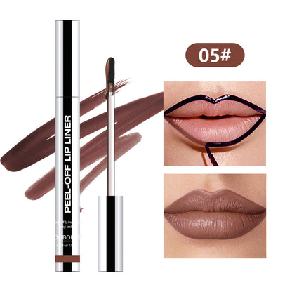 Peel Off Lip Stain.- Long Lasting Matte Lip Tattoo for All Skin Types