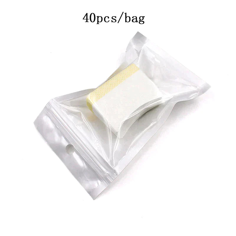 OW Lashes Cotton Under Eye Pads Disposable Cleaning Patches Eyelash Extension Tools OwnWholesale