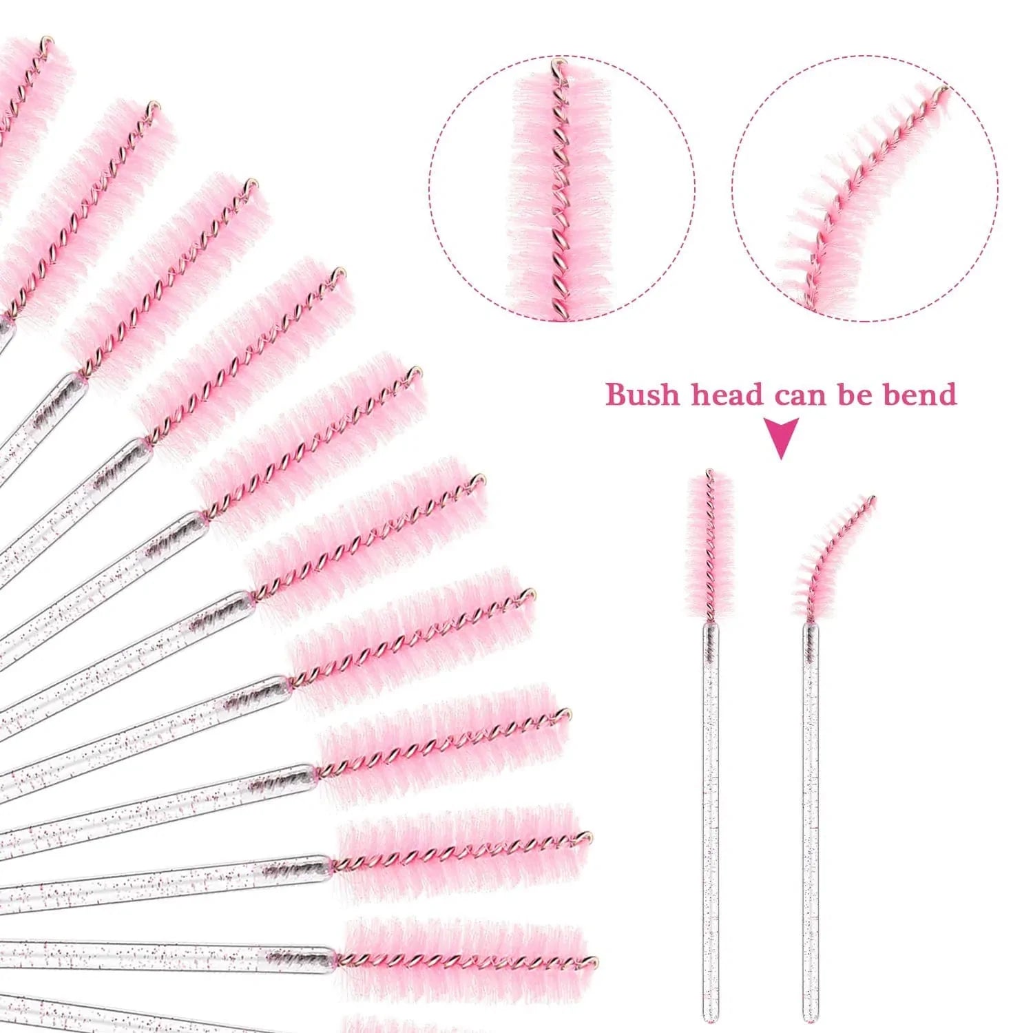 OW Lashes Eyelash Extension Tubular Cleaning Mascara Brushes OwnWholesale
