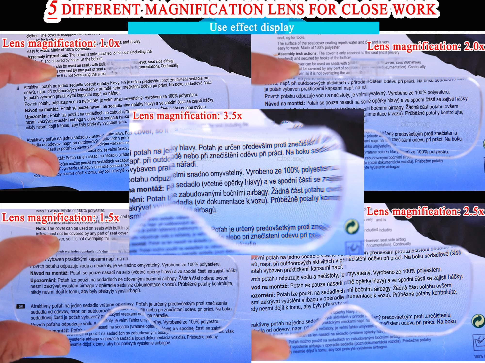 OW Lashes Rechargeable LED Headband Magnifier Essential Tools For Training OwnWholesale