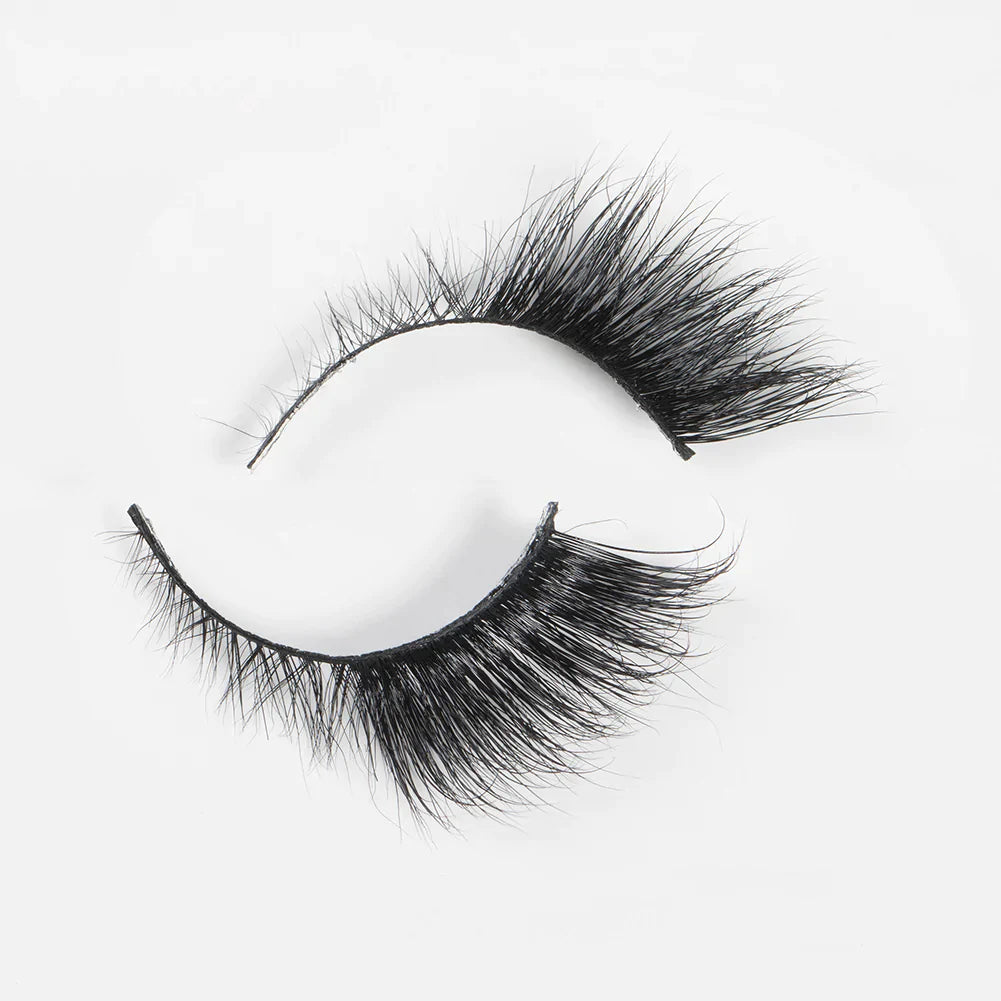 Ownwholesale Private Label 3D Luxury Mink Lashes (13-15mm wispy styles) OwnWholesale