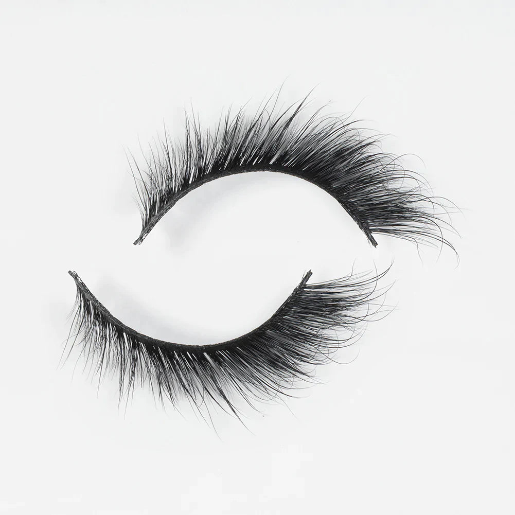 Ownwholesale Private Label 3D Luxury Mink Lashes (13-15mm wispy styles) OwnWholesale