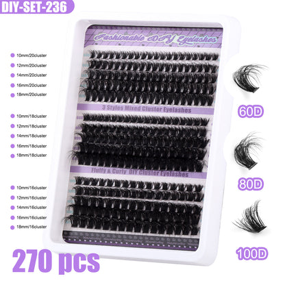 30D 40D 50D 60D 80D 100D Cluster Lash Kits