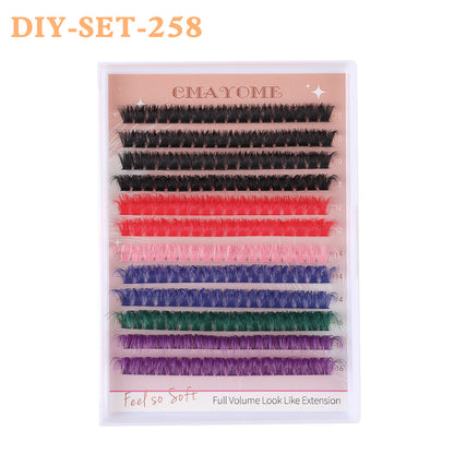 Ownwholesale Diy 216Pcs Eyelash Cluster Extension Kits