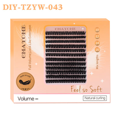 Ownwholesale Diy 216Pcs Eyelash Cluster Extension Kits