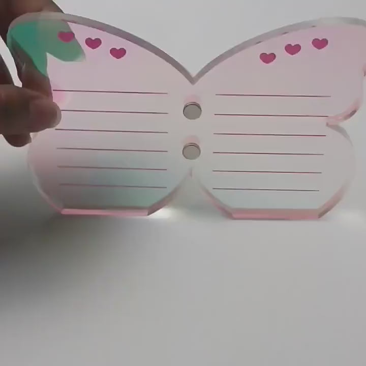 Butterfly Acrylic Eyelash Extension Plate
